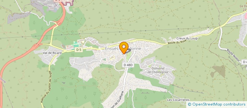 localisation de l'entreprise MONSIEUR TONY POQUET  ENSUES-LA-REDONNE