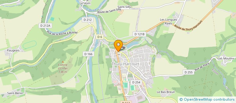 localisation de l'entreprise MONSIEUR TONY POTIERDECOURCY  THURY-HARCOURT-LE-HOM