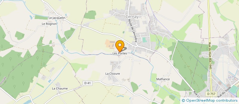 localisation de l'entreprise MONSIEUR TONY POUHET à CERNAY
