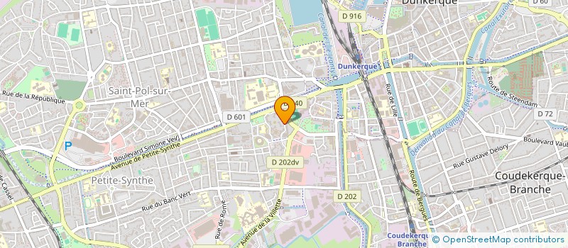 localisation de l'entreprise MONSIEUR TONY POUILLE à DUNKERQUE