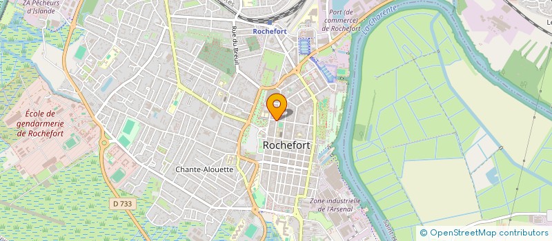 localisation de l'entreprise MONSIEUR TONY RATEAU  ROCHEFORT