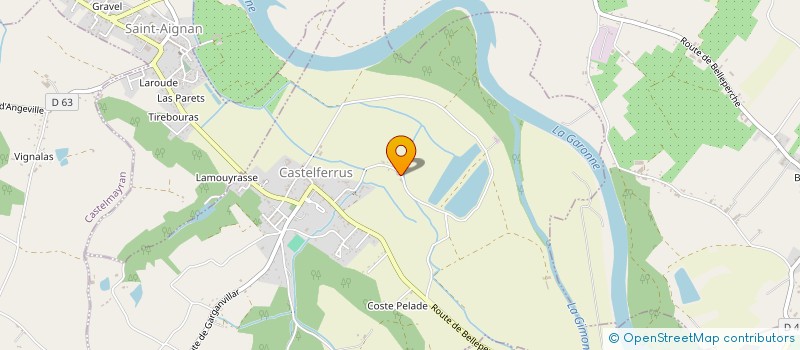 localisation de l'entreprise MONSIEUR TONY RATTO  CASTELFERRUS