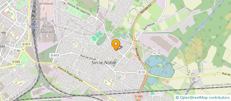 localisation de l'entreprise MONSIEUR TONY REANT  SIN-LE-NOBLE