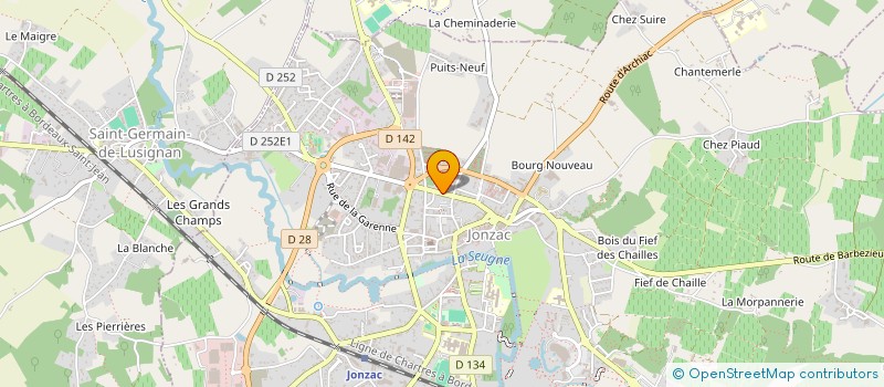 localisation de l'entreprise MONSIEUR TONY REPETA  JONZAC