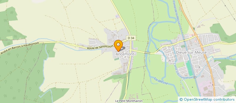 localisation de l'entreprise MONSIEUR TONY REVEANI à RUPT-EN-WOEVRE