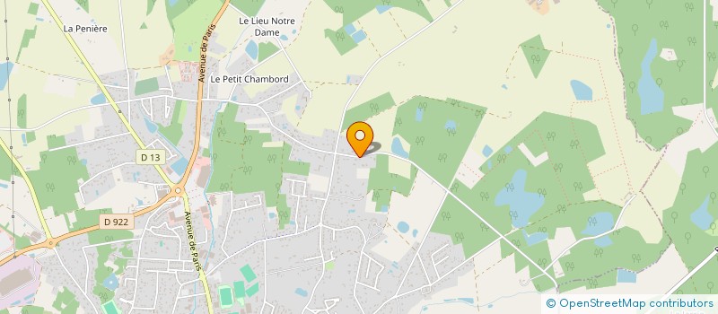 localisation de l'entreprise MONSIEUR TONY RIBEIRO à ROMORANTIN-LANTHENAY