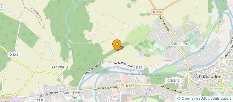localisation de l'entreprise MONSIEUR TONY RIVERA à CHATEAUDUN