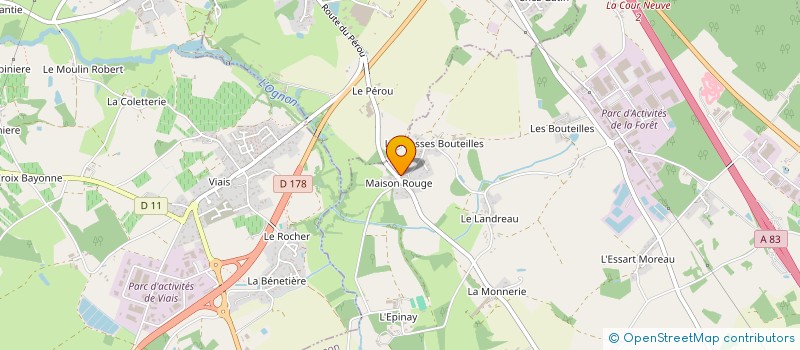 localisation de l'entreprise MONSIEUR TONY ROBERT à LE BIGNON