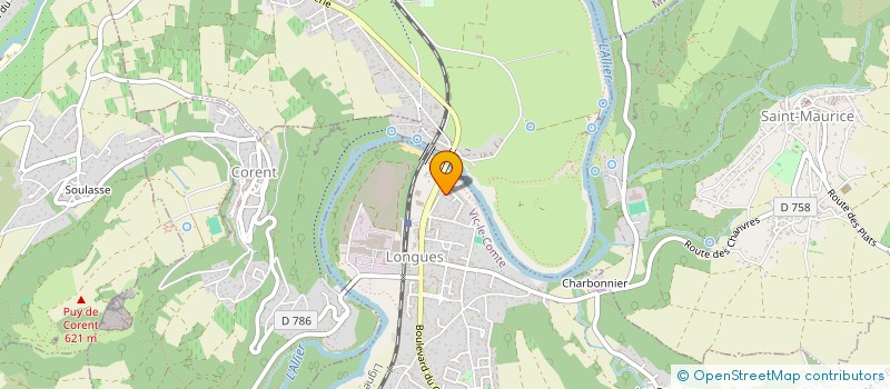 localisation de l'entreprise MONSIEUR TONY ROCHON  VIC-LE-COMTE