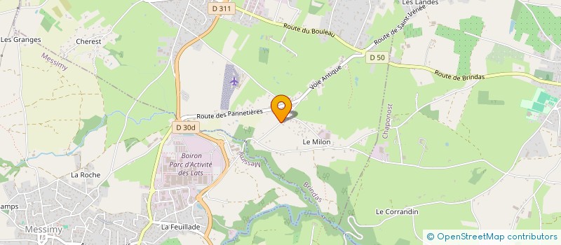 localisation de l'entreprise MONSIEUR TONY RODIER à BRINDAS