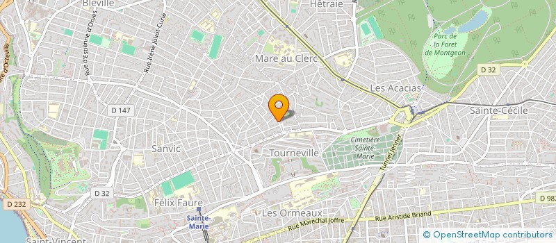 localisation de l'entreprise MONSIEUR TONY ROSCONVAL  LE HAVRE