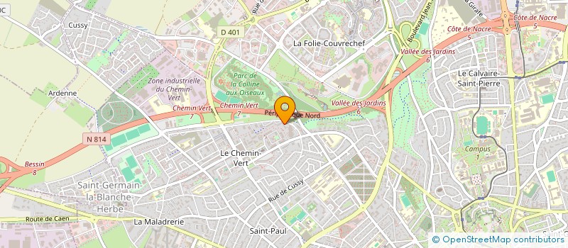 localisation de l'entreprise MONSIEUR TONY ROULEAU à CAEN