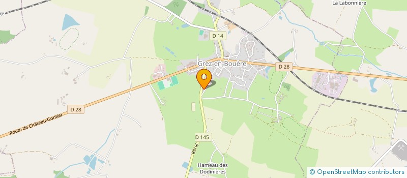 localisation de l'entreprise MONSIEUR TONY ROUSSEAU  GREZ-EN-BOUERE