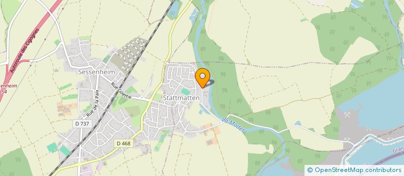 localisation de l'entreprise MONSIEUR TONY ROYER  STATTMATTEN