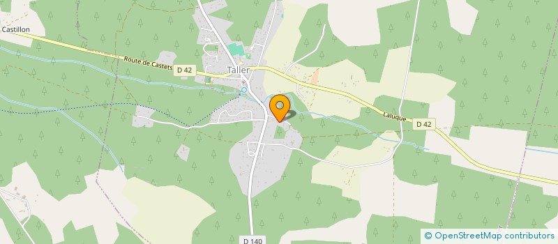 localisation de l'entreprise MONSIEUR TONY RUBAT DU MERAC  TALLER