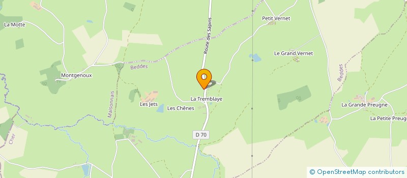 localisation de l'entreprise MONSIEUR TONY SALAMUT  BEDDES