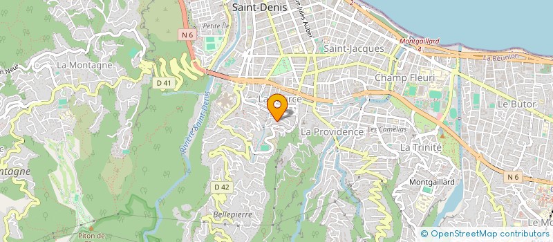 localisation de l'entreprise MONSIEUR TONY SALEZ à SAINT-DENIS