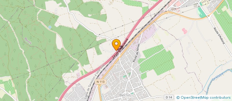 localisation de l'entreprise MONSIEUR TONY SALGUERO  BERNIS