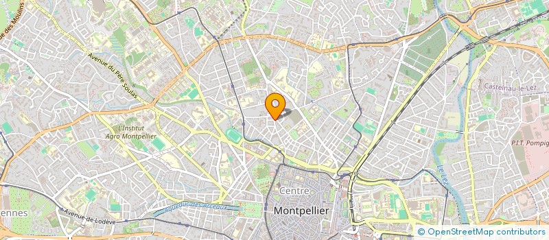localisation de l'entreprise MONSIEUR TONY SANCHEZ à MONTPELLIER