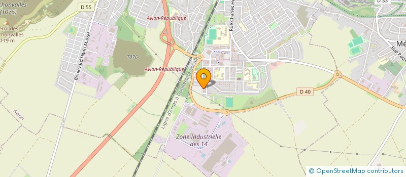 localisation de l'entreprise MONSIEUR TONY SANTORO  AVION