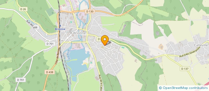 localisation de l'entreprise MONSIEUR TONY SERRE ROELANT  BRIONNE