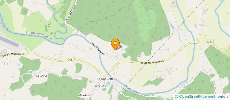 localisation de l'entreprise MONSIEUR TONY SEVAUD à SAINT-CREPIN-D'AUBEROCHE