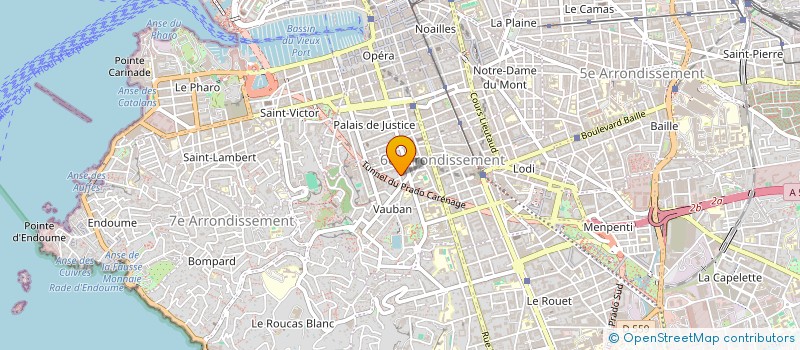 localisation de l'entreprise MONSIEUR TONY SIMON à MARSEILLE