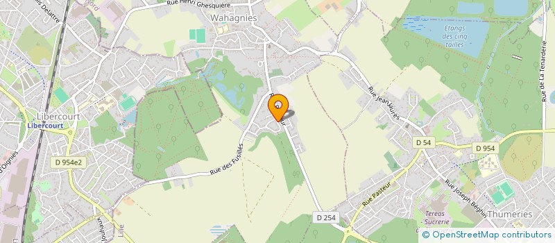 localisation de l'entreprise MONSIEUR TONY SKRZYPCZAK  WAHAGNIES