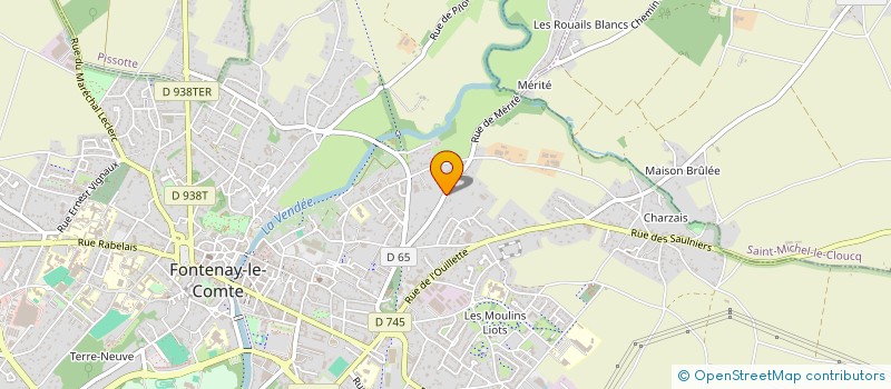 localisation de l'entreprise MONSIEUR TONY SORIN à FONTENAY-LE-COMTE