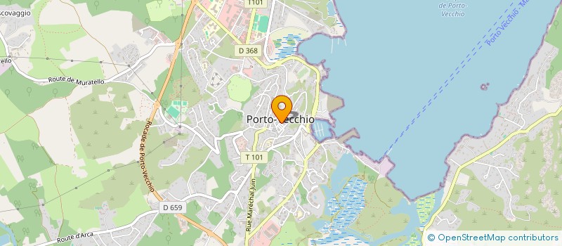 localisation de l'entreprise MONSIEUR TONY SOYER à PORTO-VECCHIO
