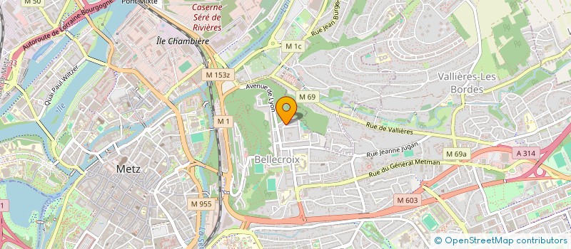 localisation de l'entreprise MONSIEUR TONY SPANNAGEL  METZ