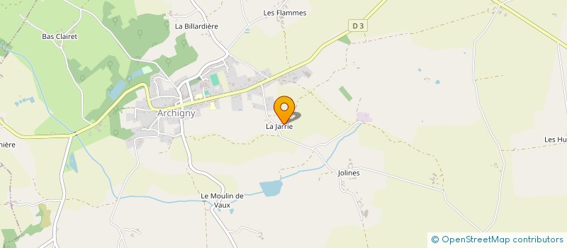 localisation de l'entreprise MONSIEUR TONY STRUBHART  ARCHIGNY