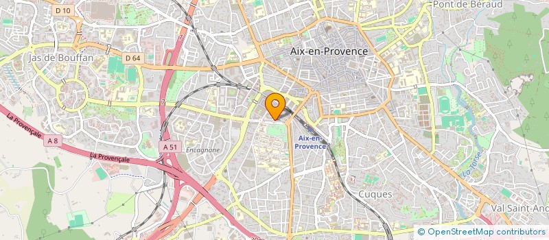 localisation de l'entreprise MONSIEUR TONY TARDIVON à AIX-EN-PROVENCE