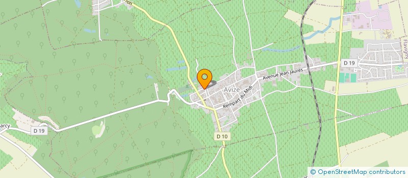 localisation de l'entreprise MONSIEUR TONY TELLIER  AVIZE