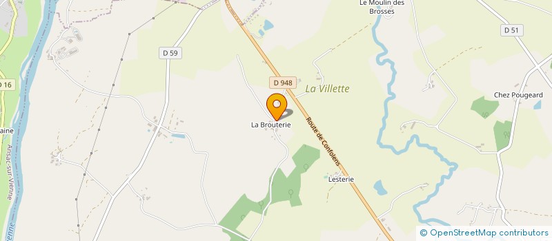 localisation de l'entreprise MONSIEUR TONY TERNET à SAINT-MAURICE-DES-LIONS