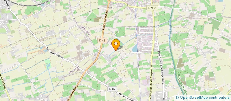 localisation de l'entreprise MONSIEUR TONY TICHAND  PERNES-LES-FONTAINES