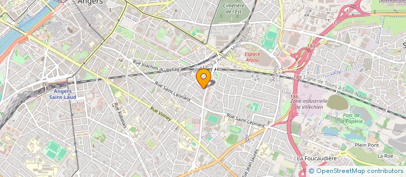 localisation de l'entreprise MONSIEUR TONY TIRATAY  ANGERS