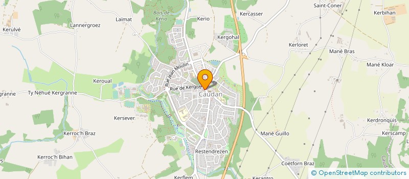 localisation de l'entreprise MONSIEUR TONY TISON à CAUDAN