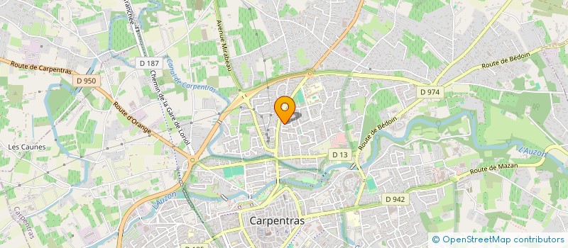 localisation de l'entreprise MONSIEUR TONY TONY DUBLE à CARPENTRAS