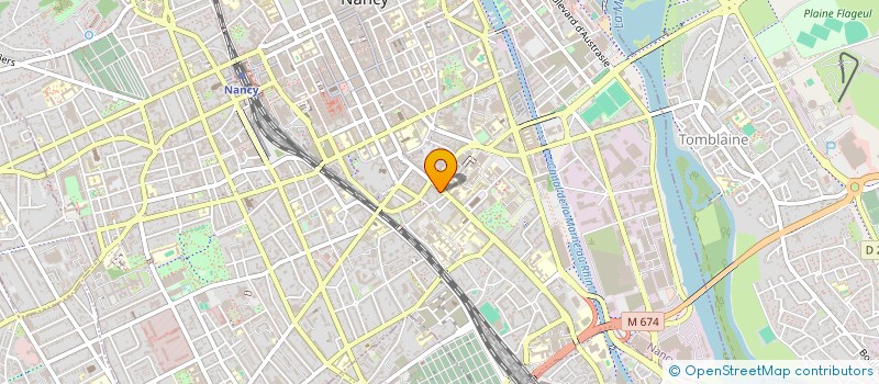 localisation de l'entreprise MONSIEUR TONY TOURBIN  NANCY