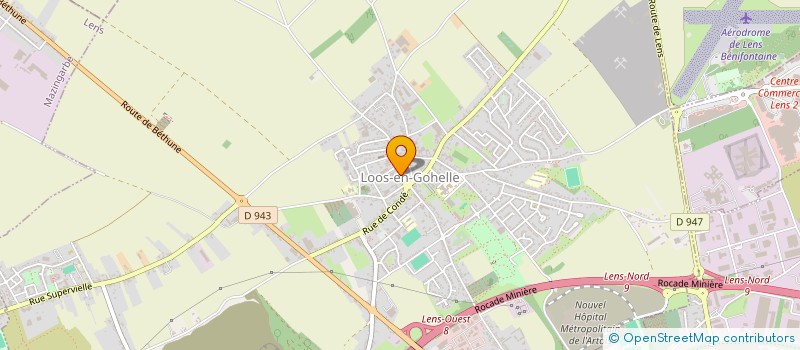 localisation de l'entreprise MONSIEUR TONY TOUTAIN  LOOS-EN-GOHELLE