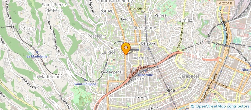 localisation de l'entreprise MONSIEUR TONY TRICOIRE à NICE