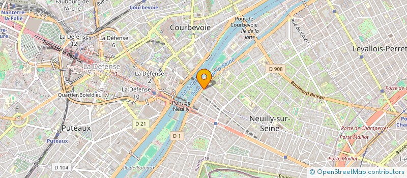 localisation de l'entreprise MONSIEUR TONY UZAN à NEUILLY-SUR-SEINE