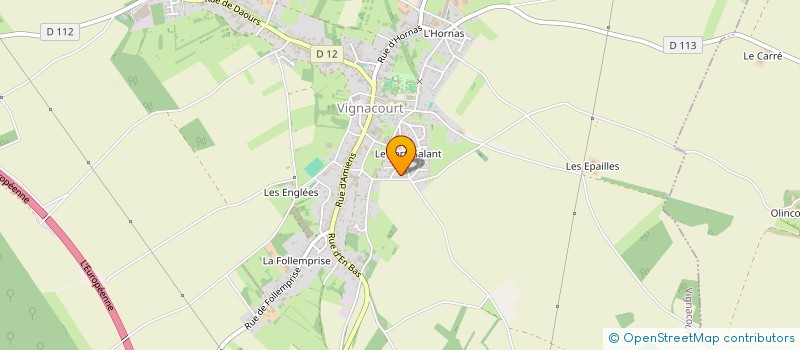 localisation de l'entreprise MONSIEUR TONY VARLET  VIGNACOURT