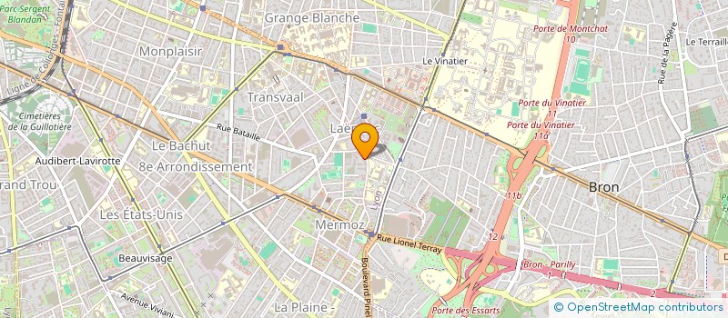 localisation de l'entreprise MONSIEUR TONY VEGA à LYON