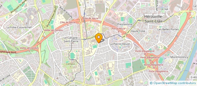 localisation de l'entreprise MONSIEUR TONY VENZAL à CAEN