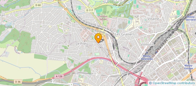 localisation de l'entreprise MONSIEUR TONY VERCHERE  MASSY