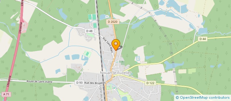 localisation de l'entreprise MONSIEUR TONY VICART  CHAUMONT SUR THARONNE