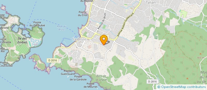 localisation de l'entreprise MONSIEUR TONY VICENTE à SIX-FOURS-LES-PLAGES