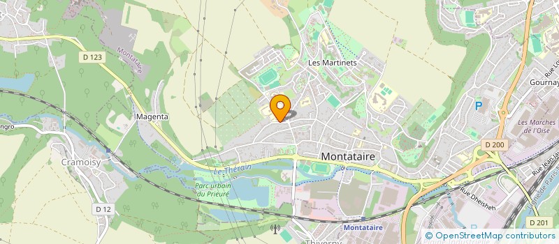 localisation de l'entreprise MONSIEUR TONY VIDAL  VERNEUIL-EN-HALATTE